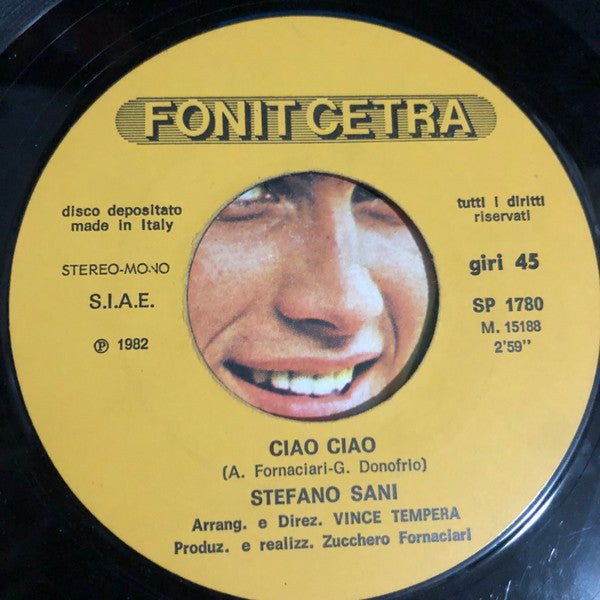 Stefano Sani – Quando Lei Ritornerà (7", Italy - 1982)