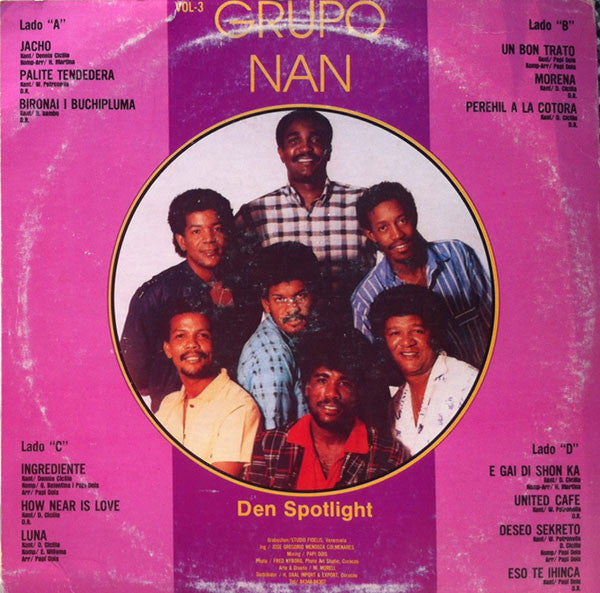 Grupo NAN – Den Spotlight (LP, Netherlands Antilles)