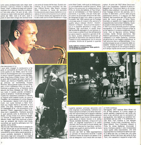 John Coltrane – John Coltrane (LP, Repress, Compilation, Italy - 1981)