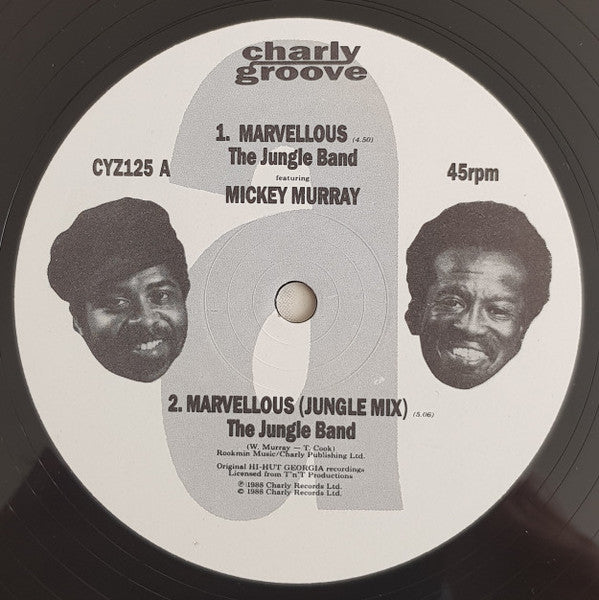 The Jungle Band, Mickey Murray – Marvellous (12", UK - 1988)