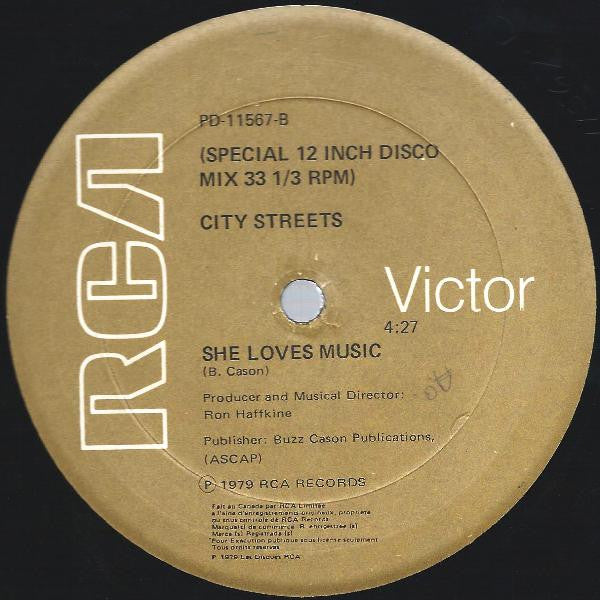 City Streets – Livin' In The Jungle (12", Canada - 1979)