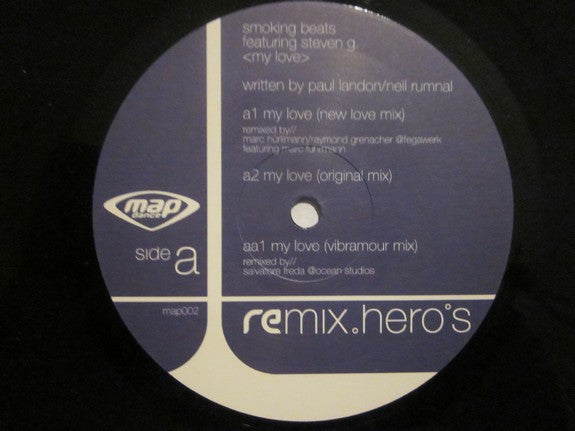Smokin Beats, Steven G – My Love (12", Italy - 2001)