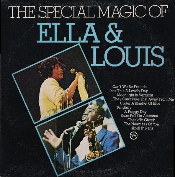 Ella Fitzgerald, Louis Armstrong – The Special Magic Of Ella & Louis  (LP, Album, Reissue, Italy - 1975)
