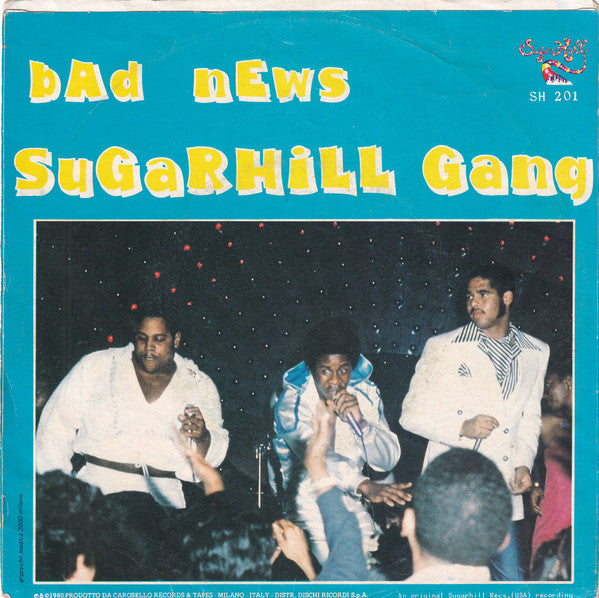 Sugarhill Gang – Rapper's Reprise (Jam-Jam) (7", Italy - 1980)