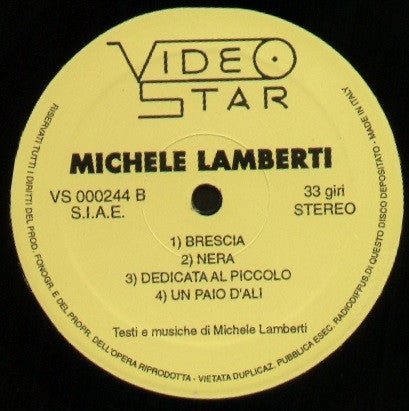 Michele Lamberti – Un Paio D'Ali (LP, Album, Italy)