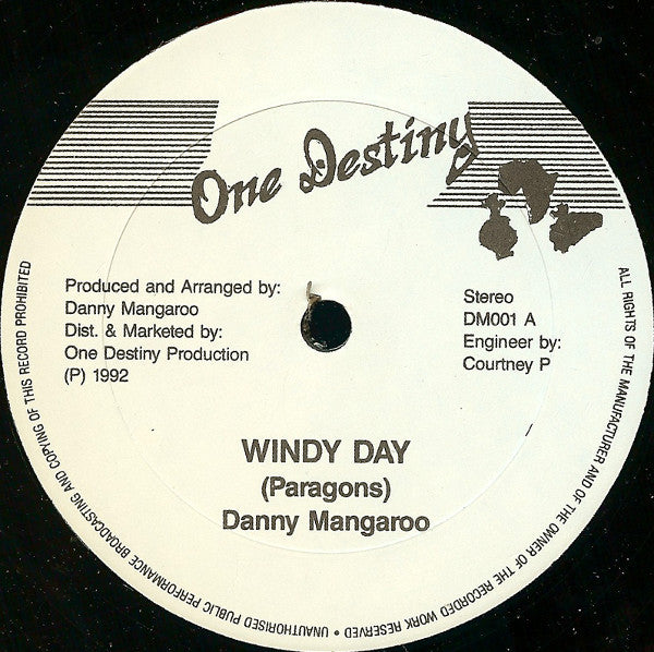 Danny Mangaroo – Windy Day (12", US - 1992)