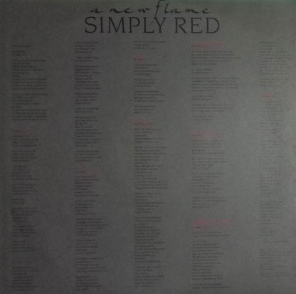 Simply Red – A New Flame (LP, Album, Italy - 1989)