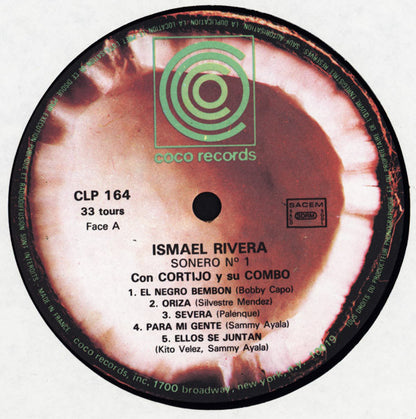 Ismael Rivera, Cortijo Y Su Combo – Sonero #1 (LP, Album, Reissue, France - 1982)