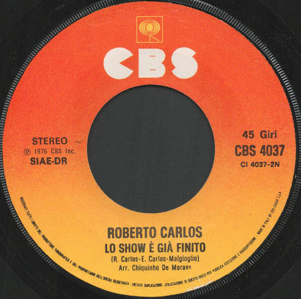 Roberto Carlos – Frammenti (7", Italy - 1976)