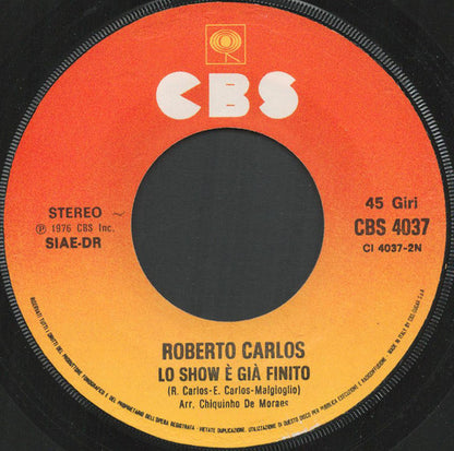 Roberto Carlos – Frammenti (7", Italy - 1976)