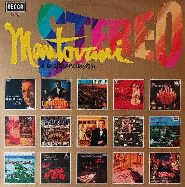 Mantovani And His Orchestra – Mantovani In Stereo (LP, Compilation, Italy - 1969)