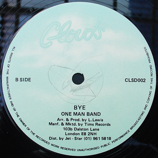 Rocky Campbell – Can't Say Bye (12", UK)