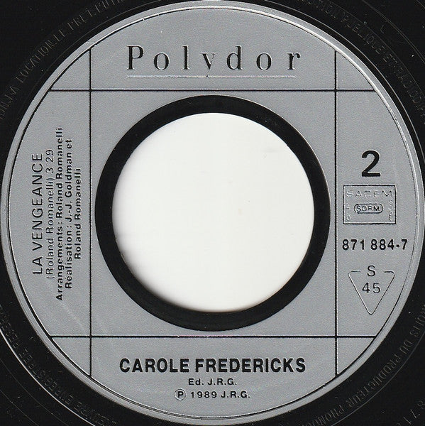 Carole Fredericks – Brother (7", France - 1989)