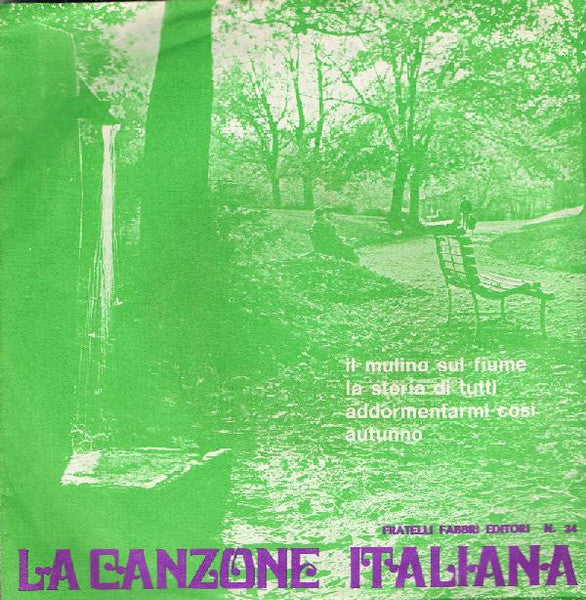 Various – La Canzone Italiana - N° 34 (7", Italy - 1970)