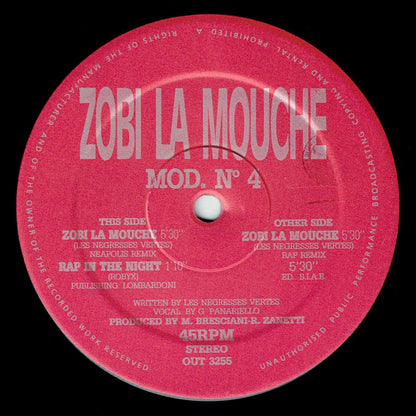 MOD N.4 – Zobi La Mouche (12", Italy - 1989)