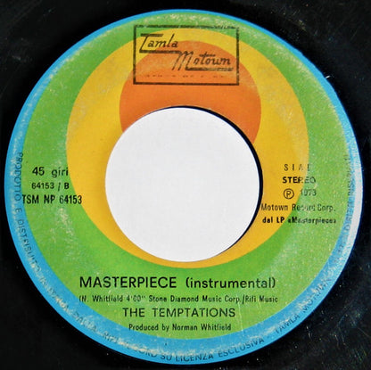 The Temptations – Masterpiece (7", Italy - 1973)