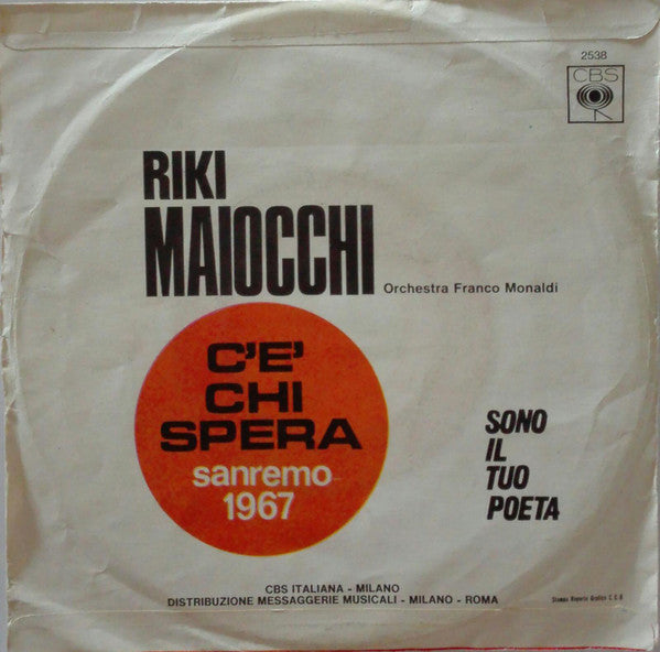 Riky Maiocchi – C'È  Chi Spera (7", Italy - 1967)