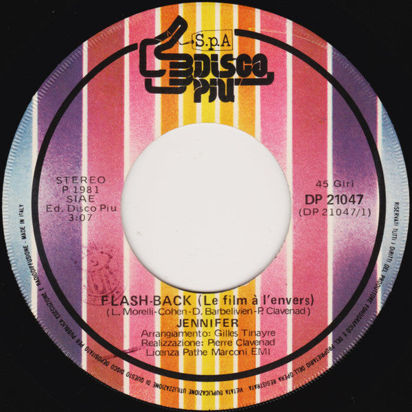 Jennifer (6) – Flash Back (7", Italy - 1981)