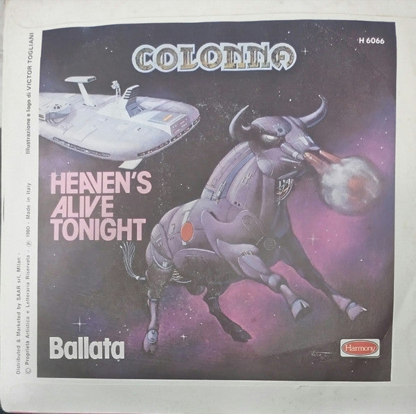 Maurizio Colonna – Heaven's Alive Tonight (7", Italy - 1980)