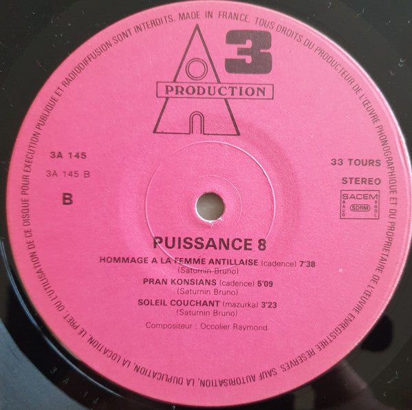 Puissance 8 – Puissance 8 (LP, France)