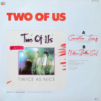 Two Of Us – Generation Swing (12", Germany - 1986)