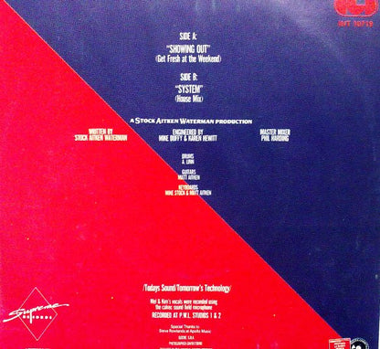 Mel & Kim – Showing Out (7", Italy - 1986)
