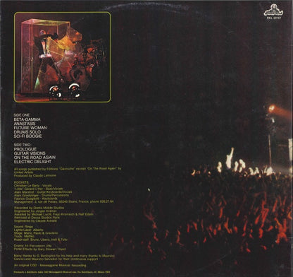 Rockets – Live (LP, Album, Italy - 1980)