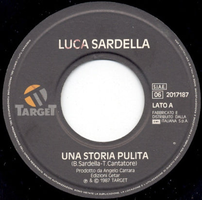 Luca Sardella – Una Storia Pulita (7", Italy - 1987)