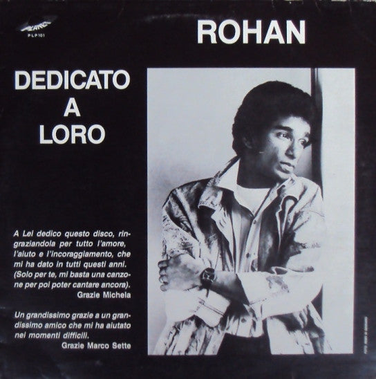 Rohan (5) – Dedicato A Loro (12", Italy - 1988)