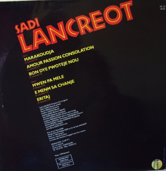 Sadi Lancreot – Sadi Lancreot (LP, France - 1985)