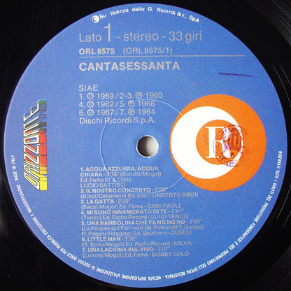 Various – Cantasessanta (LP, Compilation, Italy - 1981)