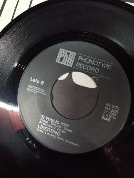 Libertino – Discorsi (7", Italy - 1988)
