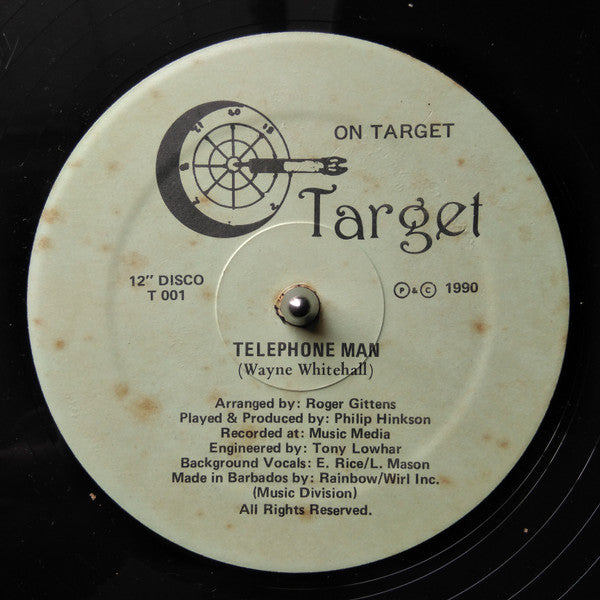 On Target (2) – Telephone Man (12", Barbados - 1990)