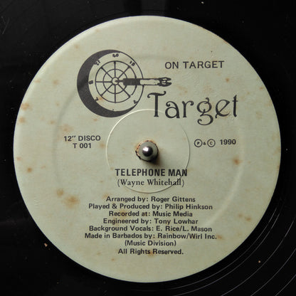 On Target (2) – Telephone Man (12", Barbados - 1990)
