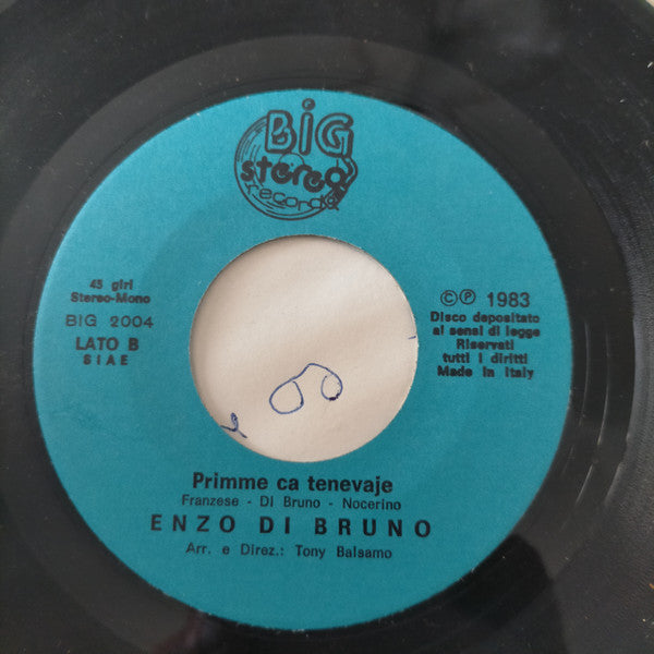 Enzo Di Bruno – Ma C'Aggia Fà Pe Te Conquistà / Primme Ca Tenevaje (7", Italy - 1983)