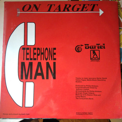 On Target (2) – Telephone Man (12", Barbados - 1990)