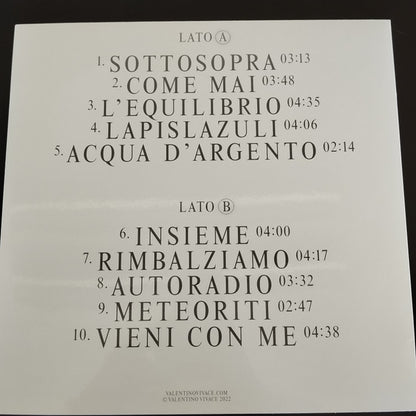 Valentino Vivace – Meteoriti (LP, Album, Limited Edition, Switzerland - 2022)