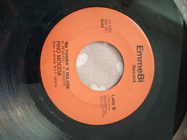 Pino Moccia – Ammore Senza Rose (7", Italy - 1980)