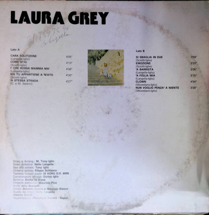 Laura Gray (2) – Laura Grey (LP, Album, Italy - 1987)