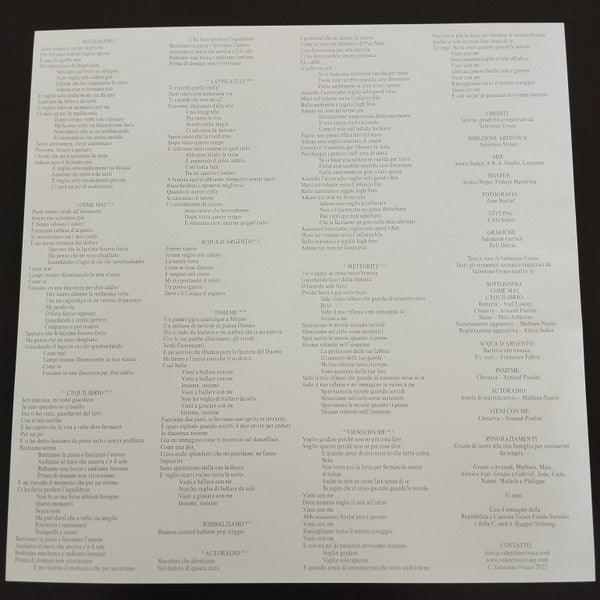 Valentino Vivace – Meteoriti (LP, Album, Limited Edition, Switzerland - 2022)