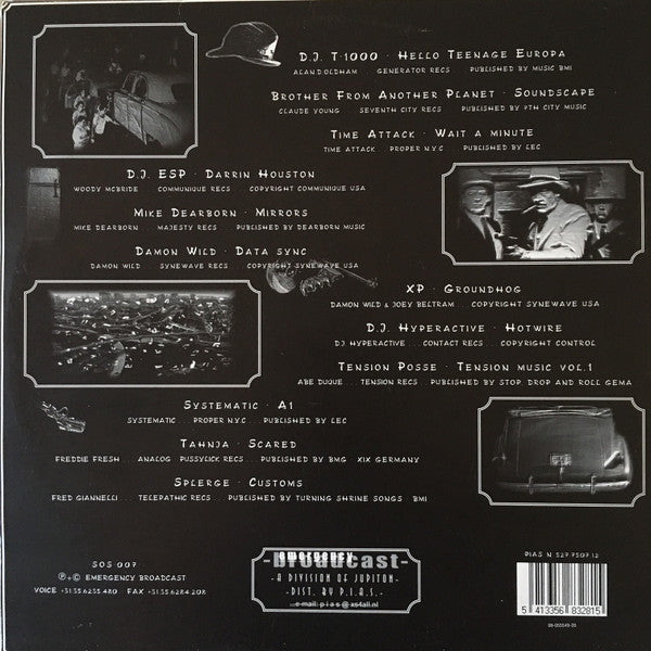 Various – A Tale Of 3 Cities (12", Compilation, Netherlands - 1996)