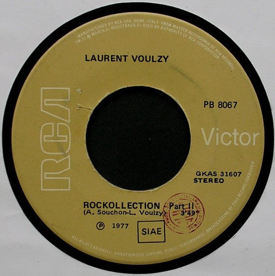 Laurent Voulzy – Rockollection (7", Italy - 1977)