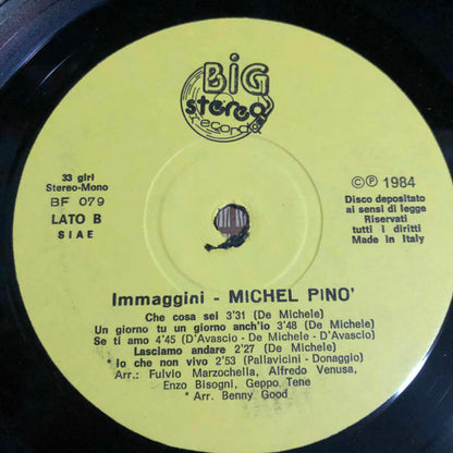 Michel Pinò – Immagini (LP, Album, Italy - 1984)