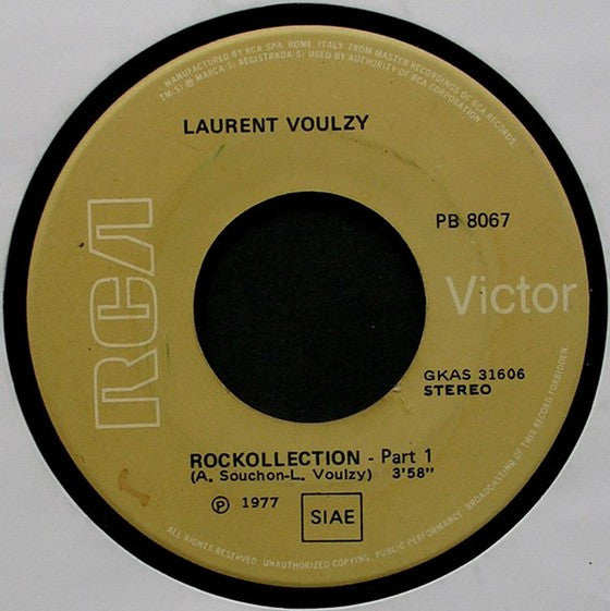 Laurent Voulzy – Rockollection (7", Italy - 1977)