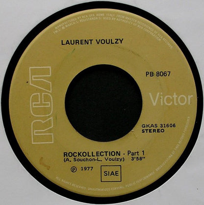 Laurent Voulzy – Rockollection (7", Italy - 1977)