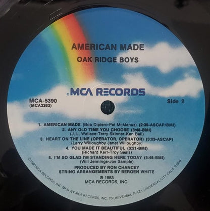 The Oak Ridge Boys – American Made (LP, Album, US - 1983)