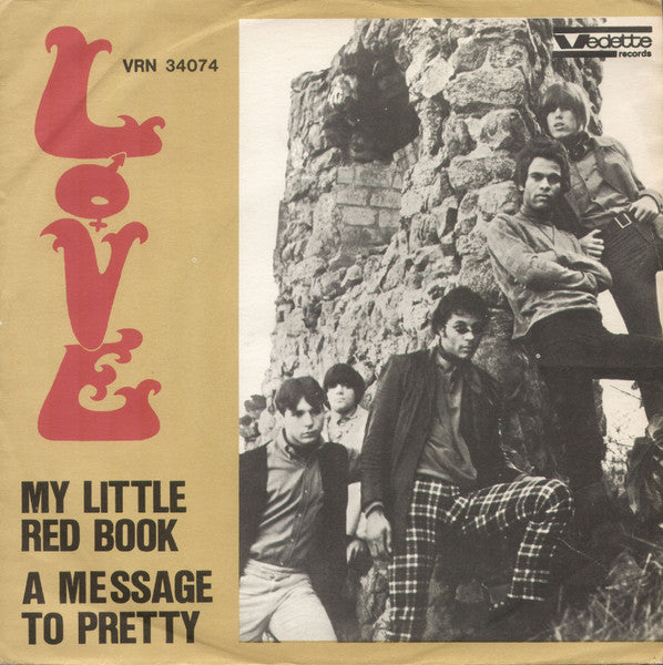 Love – My Little Red Book / A Message To Pretty (7", Italy - 1967)