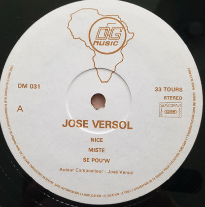 José Versol – Myste (LP, France - 1987)