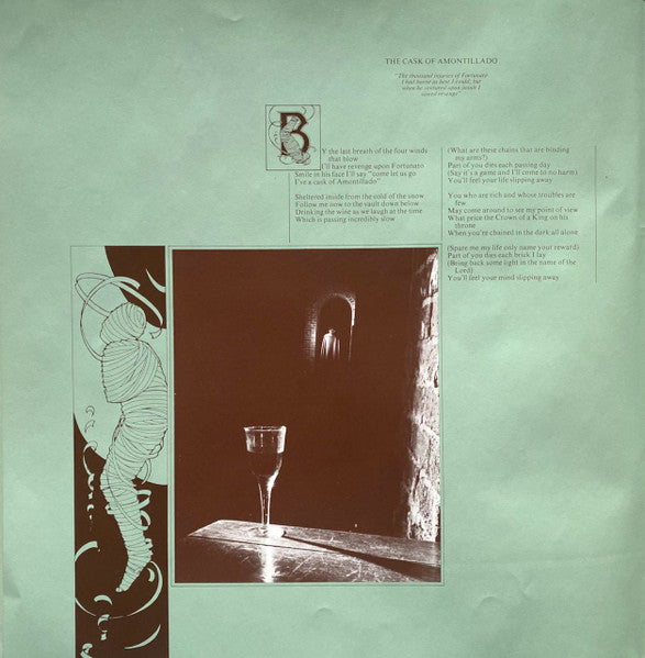 The Alan Parsons Project – Tales Of Mystery And Imagination (LP, Album, Reissue, Germany)