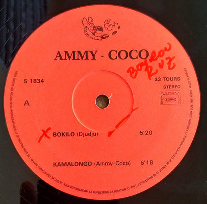 Ammy Coco – Djagura (LP, Album, France - 1990)